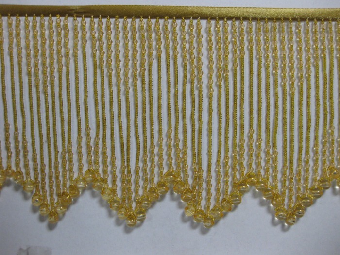 GLASS BEADED FRINGE